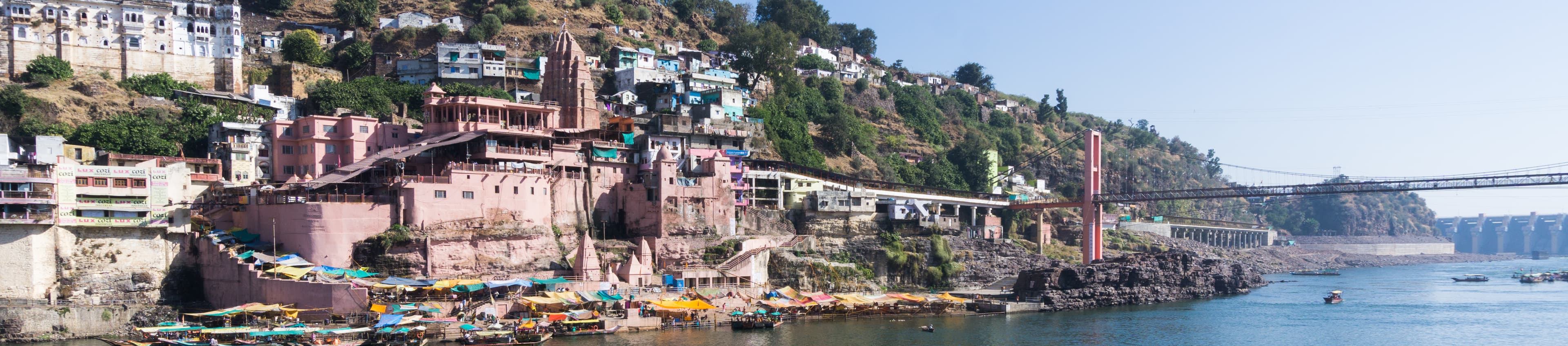 Shri Vitthal Rukmini Mandir on the banks of the Chandrabhaga river
